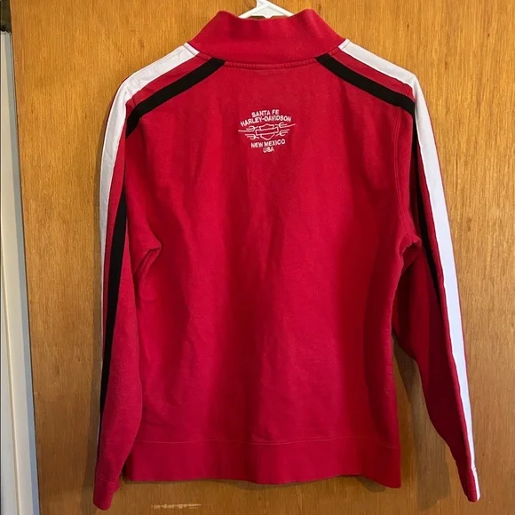 Harley-Davidson Red and Black Track Jacket - Picture 8 of 9
